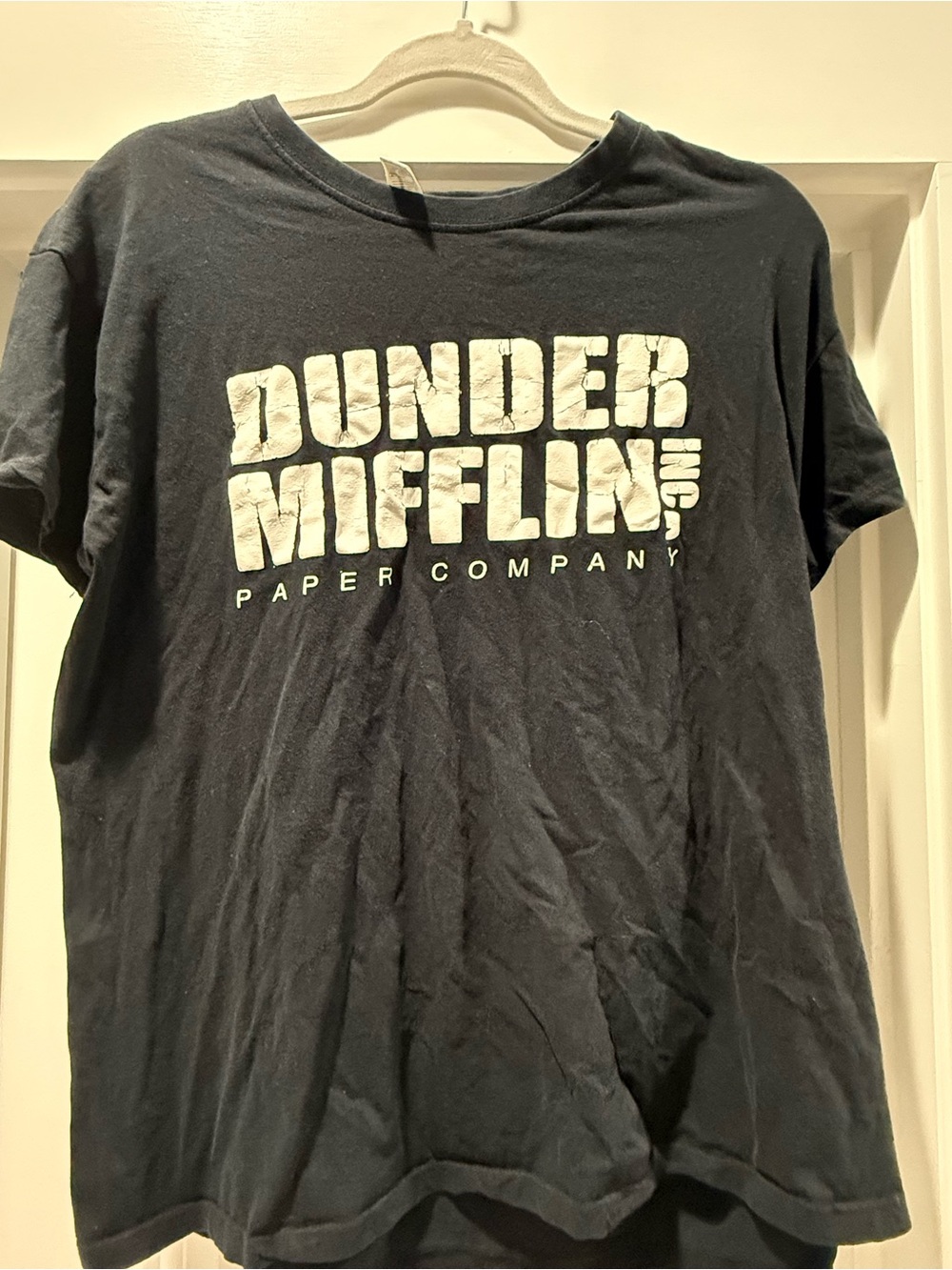 Black Short Sleeve Logo Tee